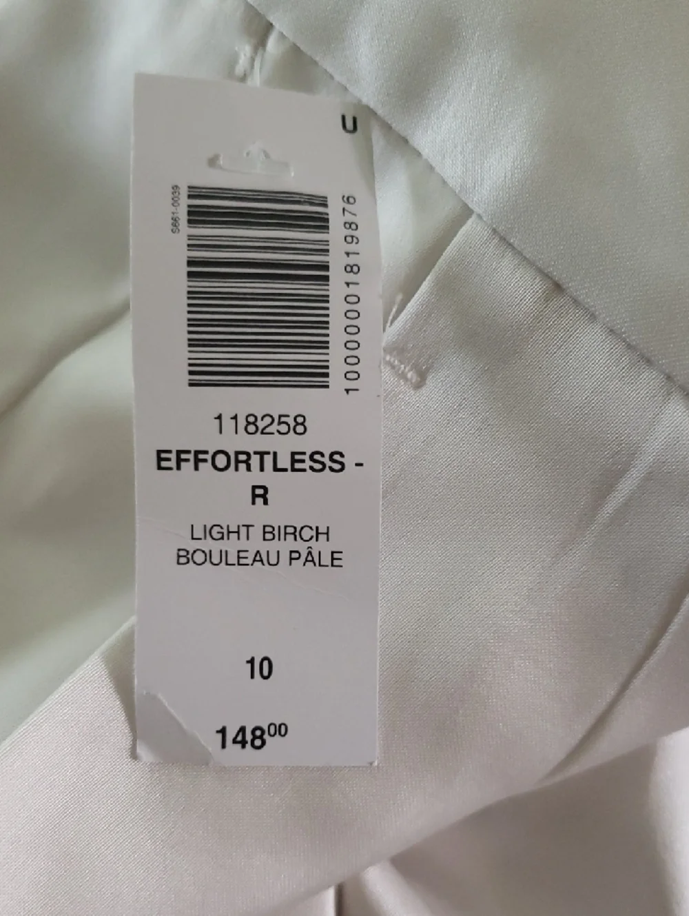 NWT Aritzia The Effortless Pant Satin- 10 - Picture 7 of 9